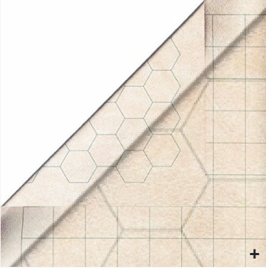 CHX 97257 Reversible Megamat 1½ Squares and 1½ Hexes (34½ x 48 Playing Surface)