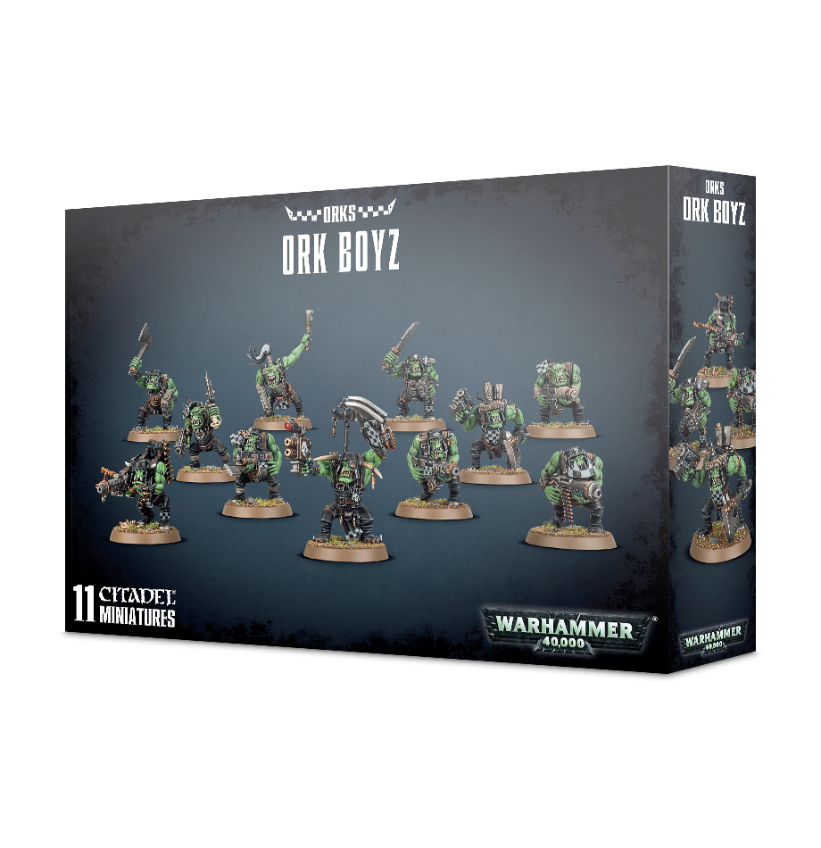 50-10 Warhammer 40k - Ork Boyz