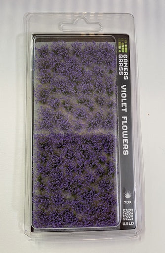 Gamer's Grass Violet Flowers