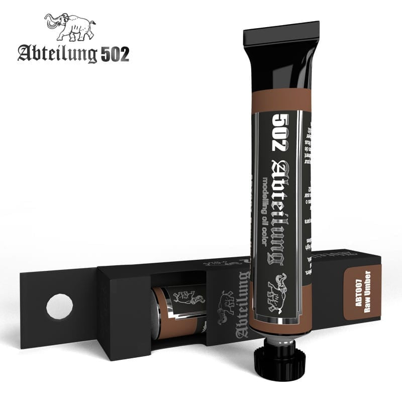 AK Interactive Abteilung 502 Oils - Raw Umber