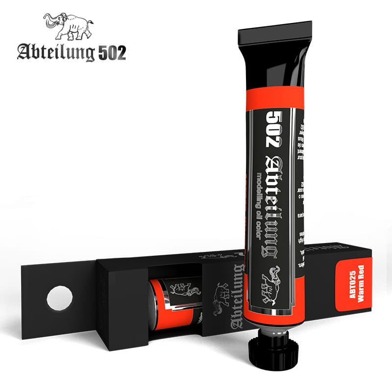 AK Interactive Abteilung 502 Oils - Warm Red