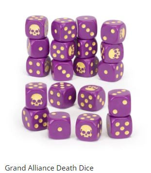 AOS: GRAND ALLIANCE DEATH DICE SET