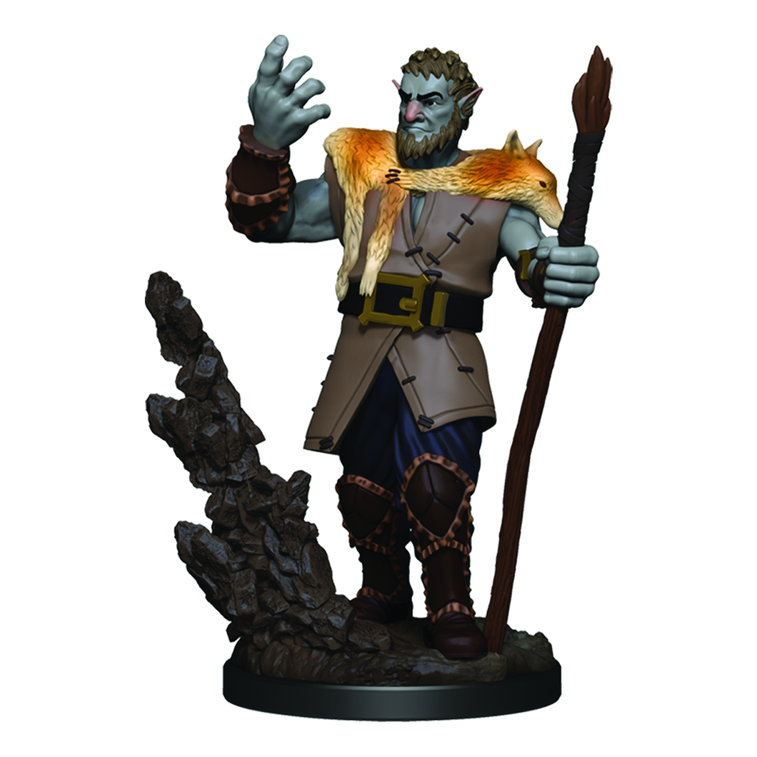 D&D Icons of the Realms Premium Painted Figures Male Firbolg Druid