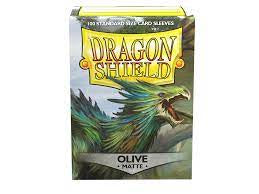 Dragon Shield - Box 100 - Matte Olive