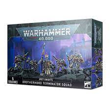 57-09 Warhammer 40k- Grey Knights - Brotherhood Terminator Squad
