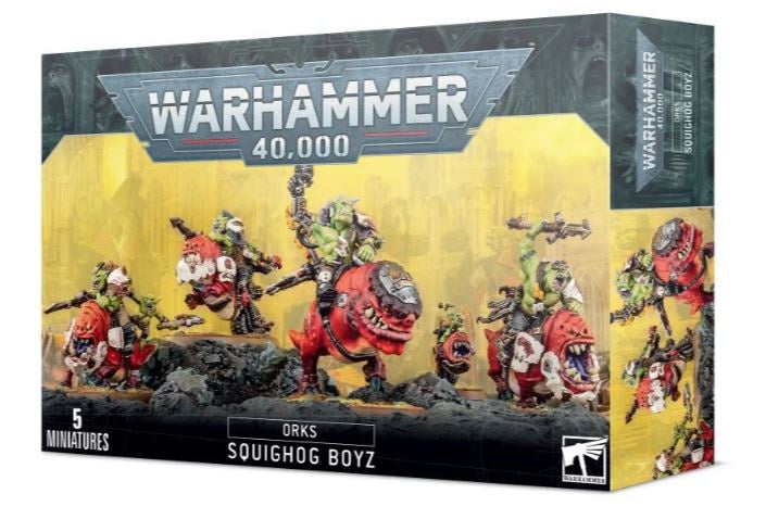 50-54 Orks Squighog Boyz