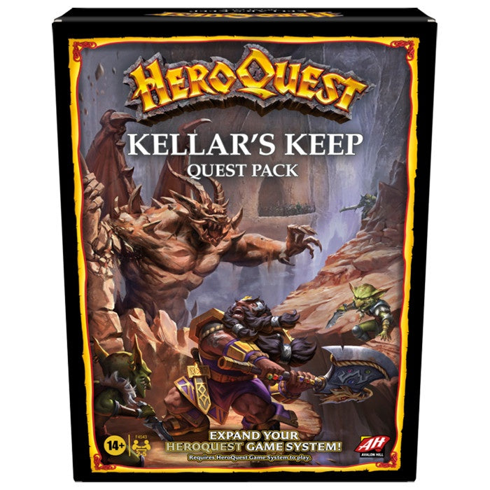 Hero Quest - Kellar's Keep Quest Pack