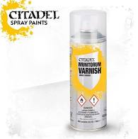 62-03 Citadel Spray Paint: Munitorum Varnish