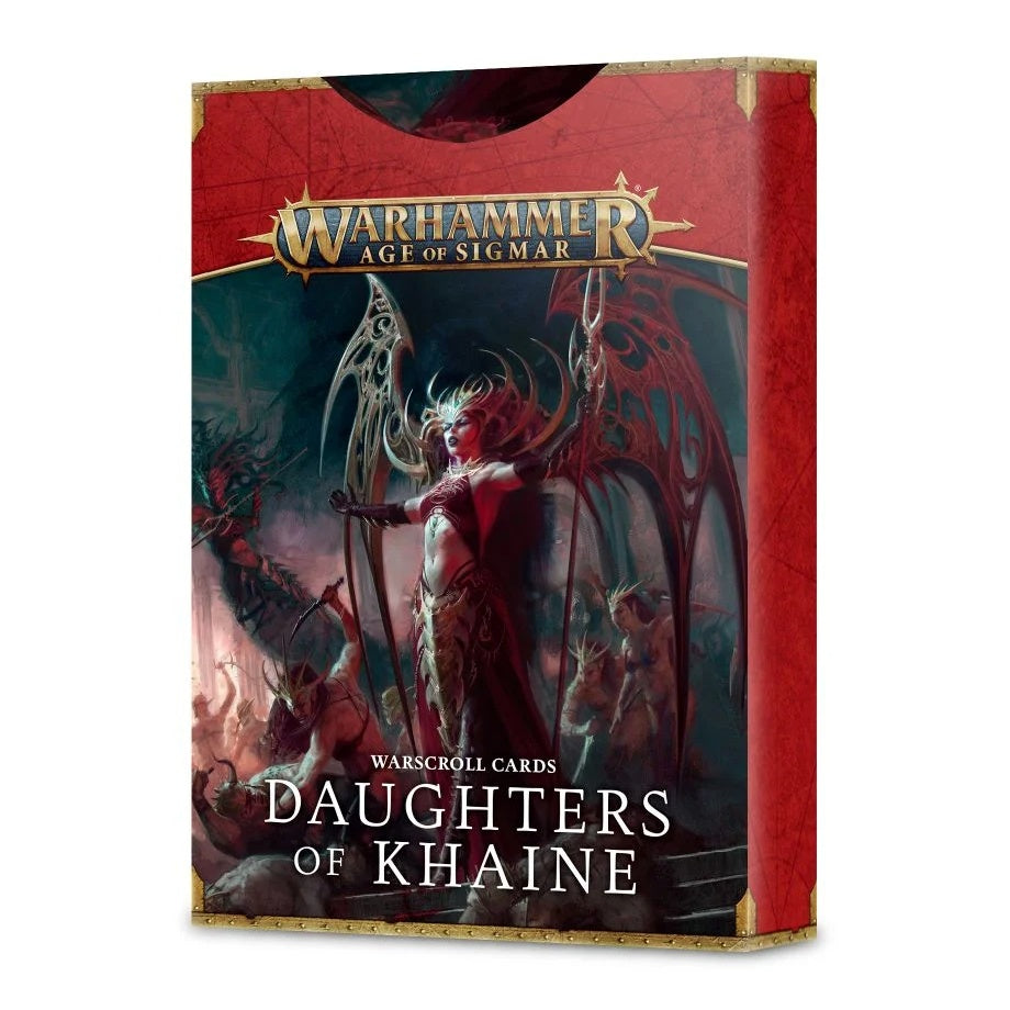 85-06 Warscroll Cards - Daughters of Khaine