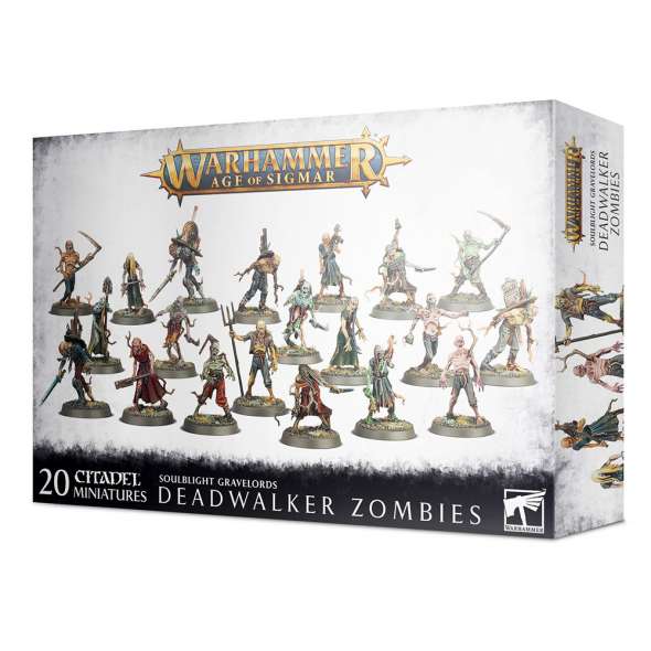 91-07 Warhammer  AOS - Soulblight Gravelords Deadwalker Zombies
